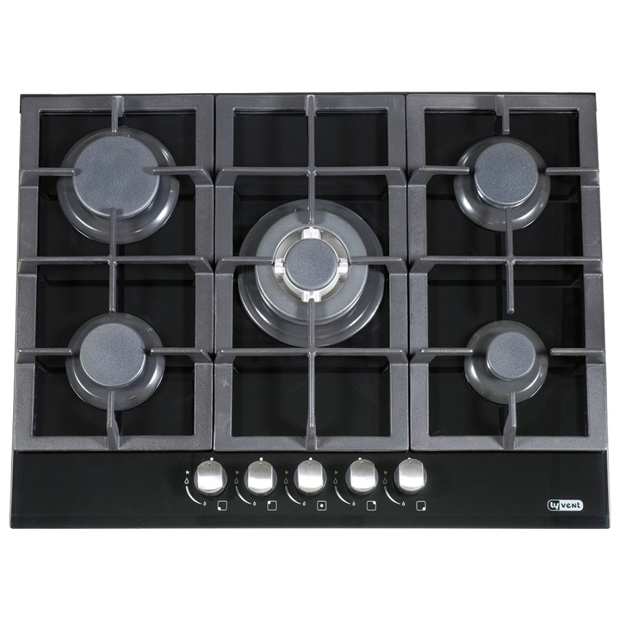 כיריים גז 5 להבות ly vent