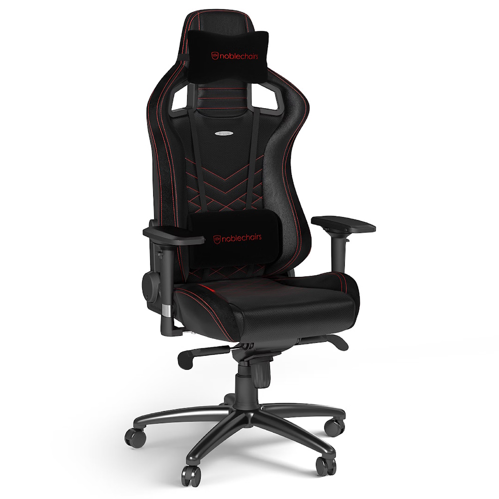 כיסא גיימינג Noblechairs &lrm;EPIC BLACK/RED
