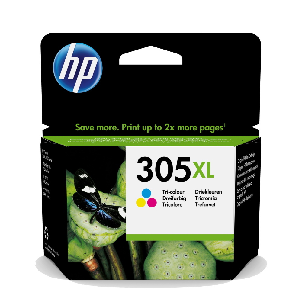 ראש דיו צבעוני מקורי HP &lrm;3YM63AE 305XL