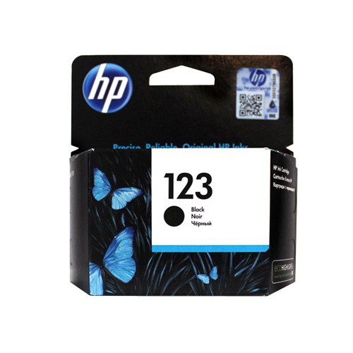 ראש דיו שחור מקורי HP &lrm;F6V17AE 123