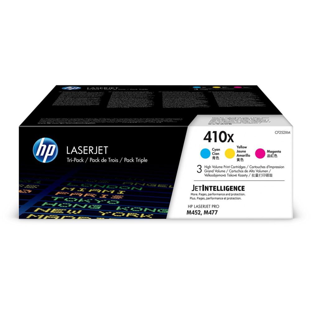 מארז טונרים צבעוניים מקורי HP &lrm;410X CF252XM