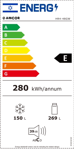 תווית אנרגיה - hr448gw amcor