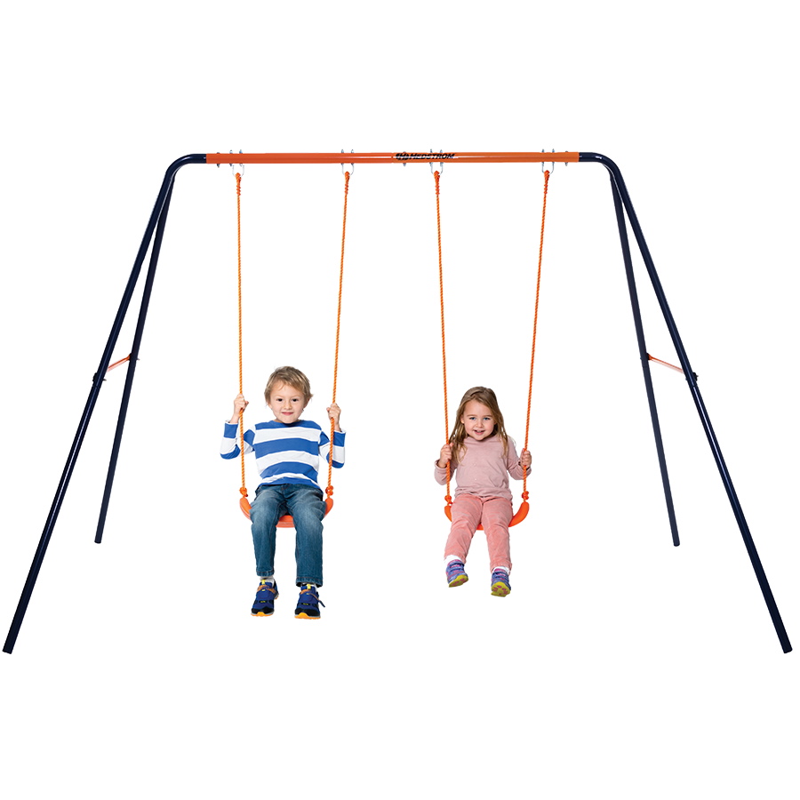 נדנדה זוגית לחצר &lrm;נדנדה זוגית