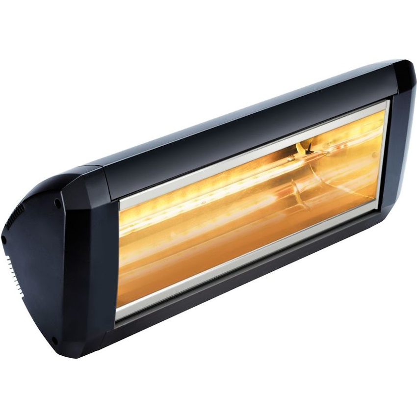תנור חימום אינפרא אדום 2200W כולל שלט ‏Heliosa &lrm;Heliosa 9 2200W RC שחור
