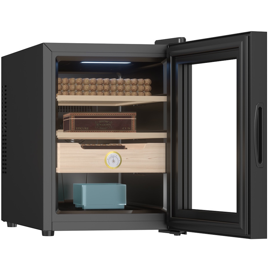 humidor 33l - שחור winebar