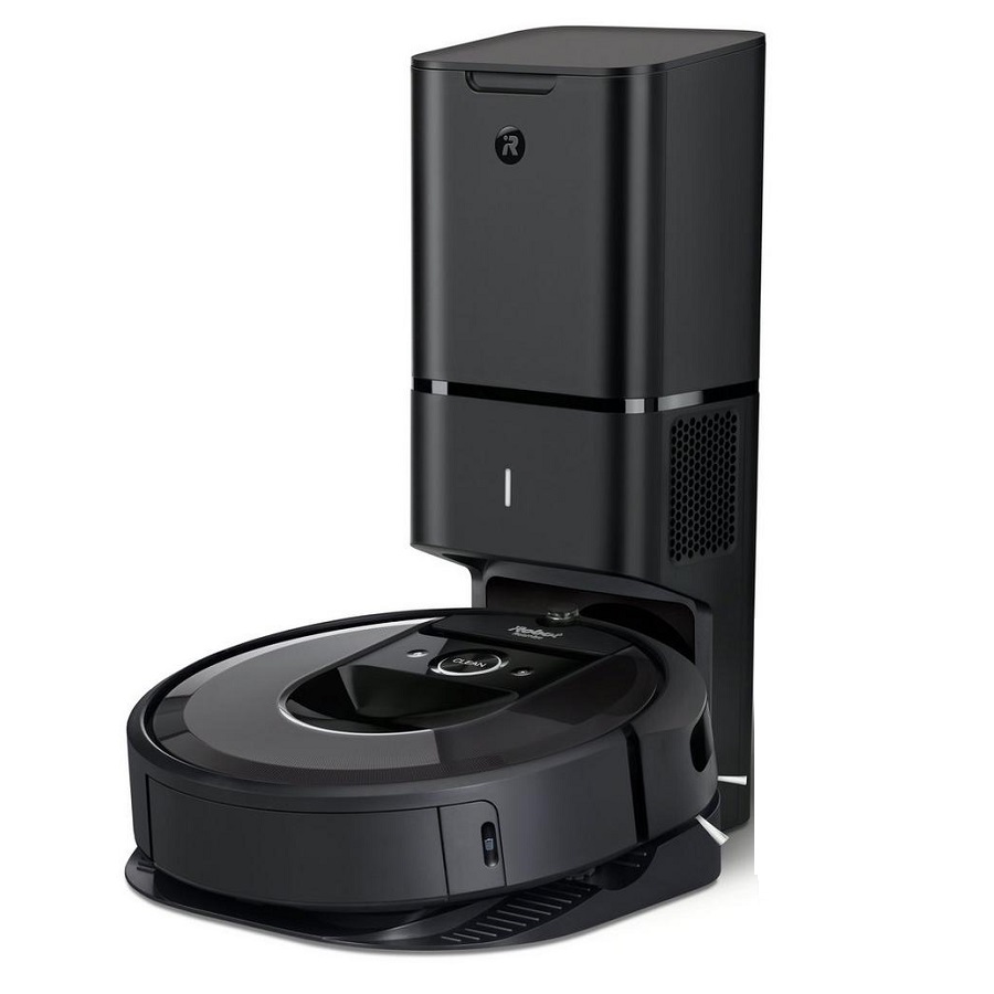 סרטון - שואב אבק רובוטי כולל ריקון אוטומטי irobot  איירובוט  +roomba i7