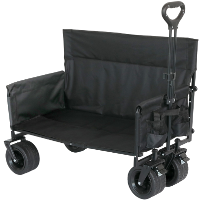 עגלת קמפינג מתקפלת משולבת כיסא שטח Playa &lrm;ICW1011