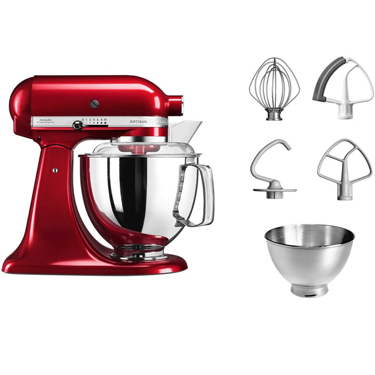 מיקסר מקצועי 2 קערות kitchenaid