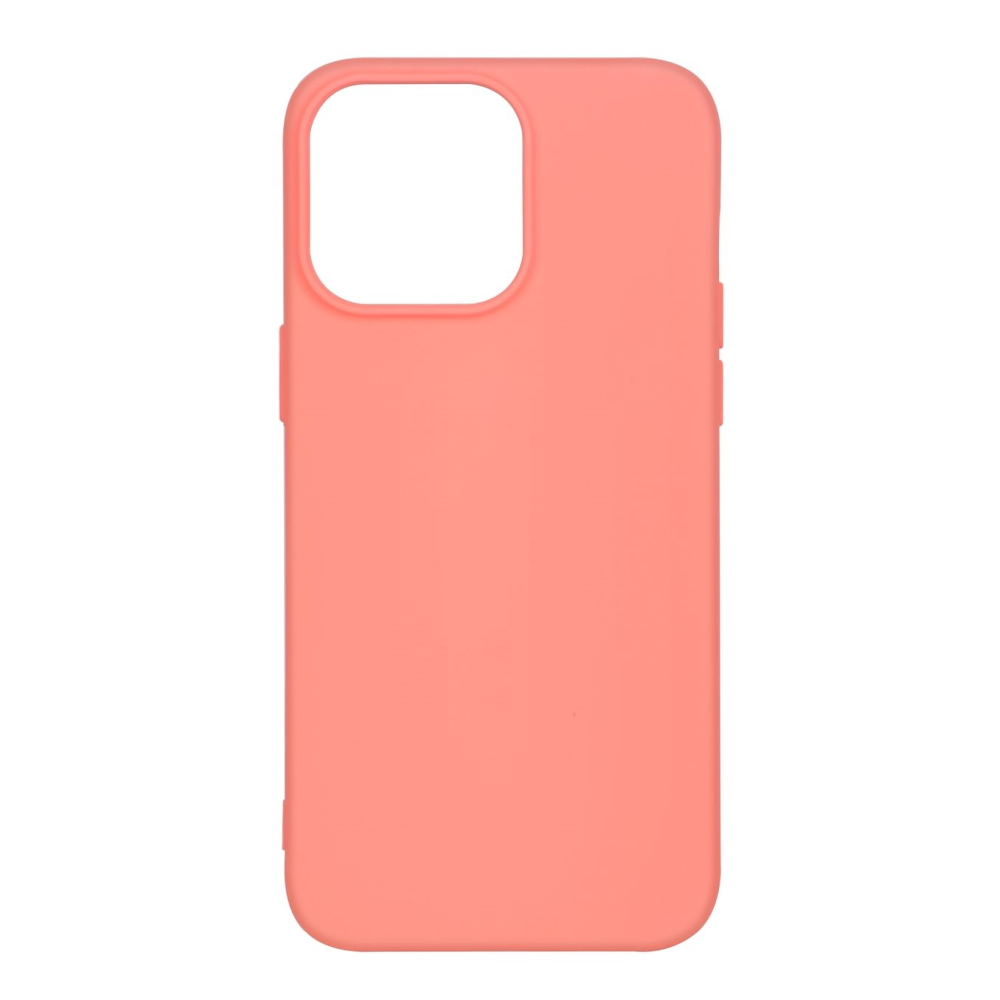 כיסוי סיליקון אחורי לסמארטפון Mower &lrm;Soft silicon - iPhone 15 Pro Max אפרסק