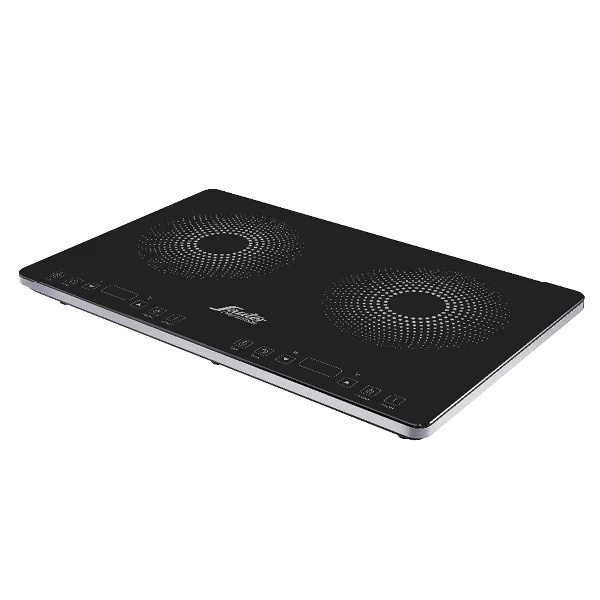 כיריים אינדוקציה על השיש - 2 אזורי בישול 2000W ‏Sauter &lrm;INP424B
