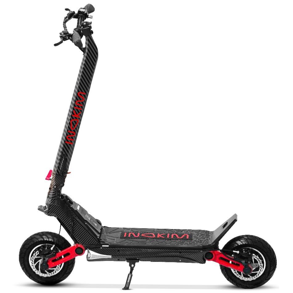 קורקינט חשמלי נטען Inokim &lrm;OX Super Carbon 60V 21Ah שחור/אדום