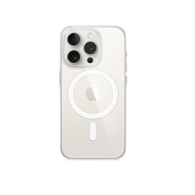 כיסוי שקוף - תומך Apple Mag Safe &lrm;MagSafe - iPhone 15 Pro Max שקוף