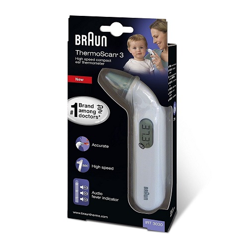 מד חום לאוזן braun