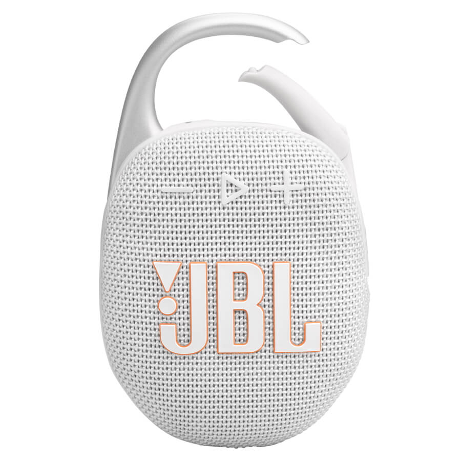רמקול בלוטות נייד JBL &lrm;Clip 5 לבן