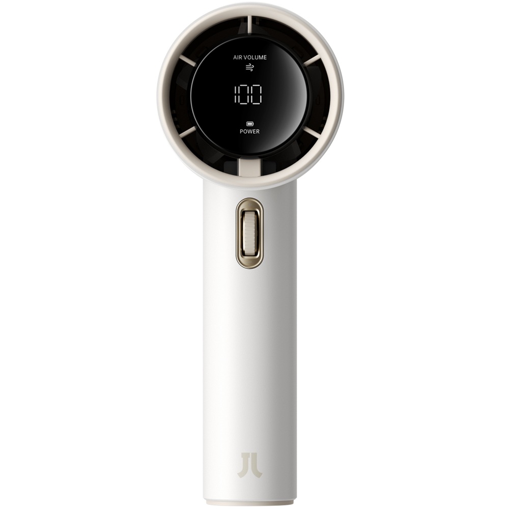 סרטון - מיני מאוורר נייד עוצמתי jisulife  ג'יסולייף  handheld fan pro1 s - לבן