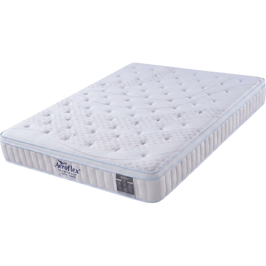 מזרן ויסקו זוגי - שכבת ויסקו כפולה Aeroflex &lrm;Jasmin Premium 140/190