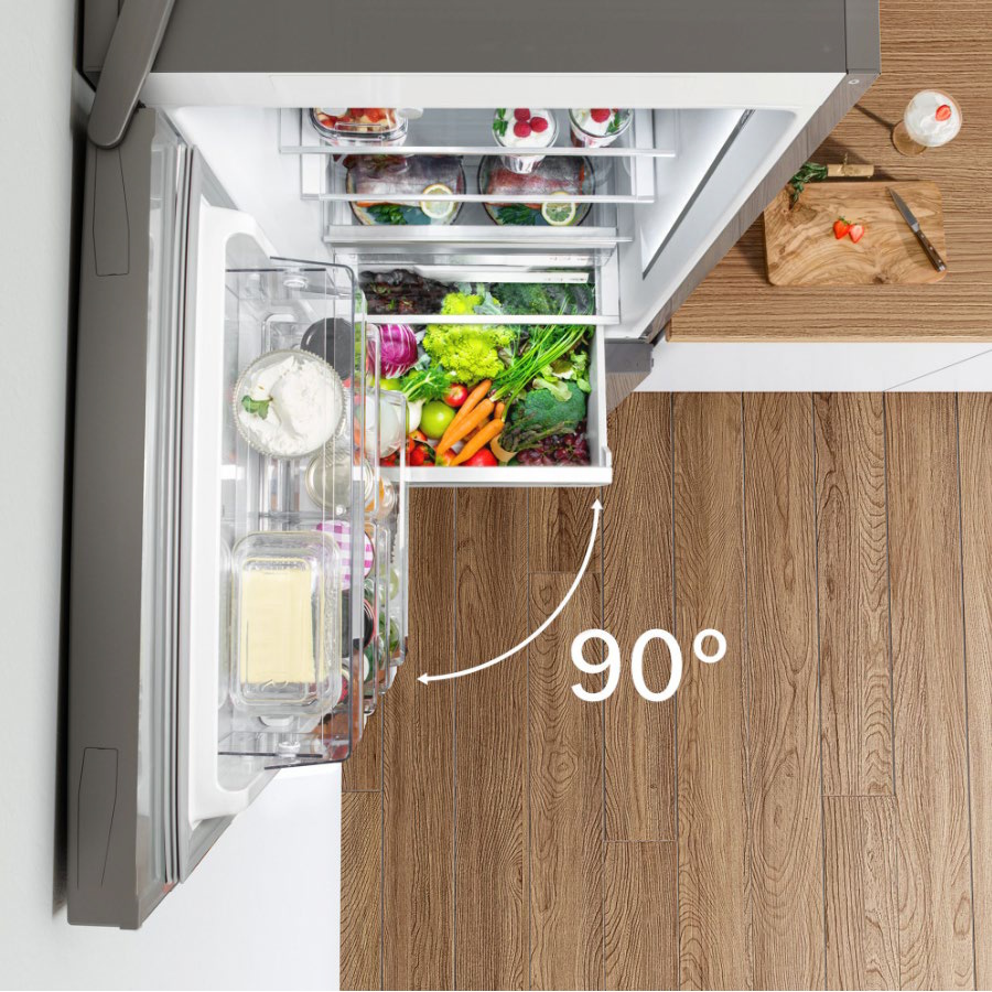 מקרר מקפיא תחתון - 631 ליטר bosch