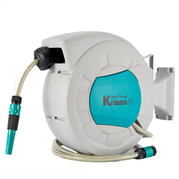 גלגלת השקייה אוטומטית 10 מ' הכוללת צינור Krauss &lrm;KR-10M