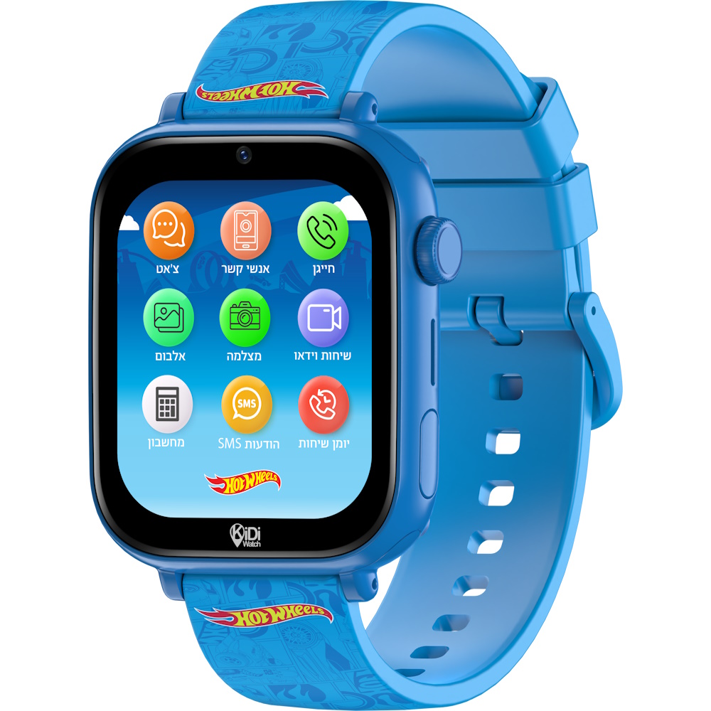 שעון חכם לילדים כולל סים מובנה Kidiwatch &lrm;הוט ווילס 4G