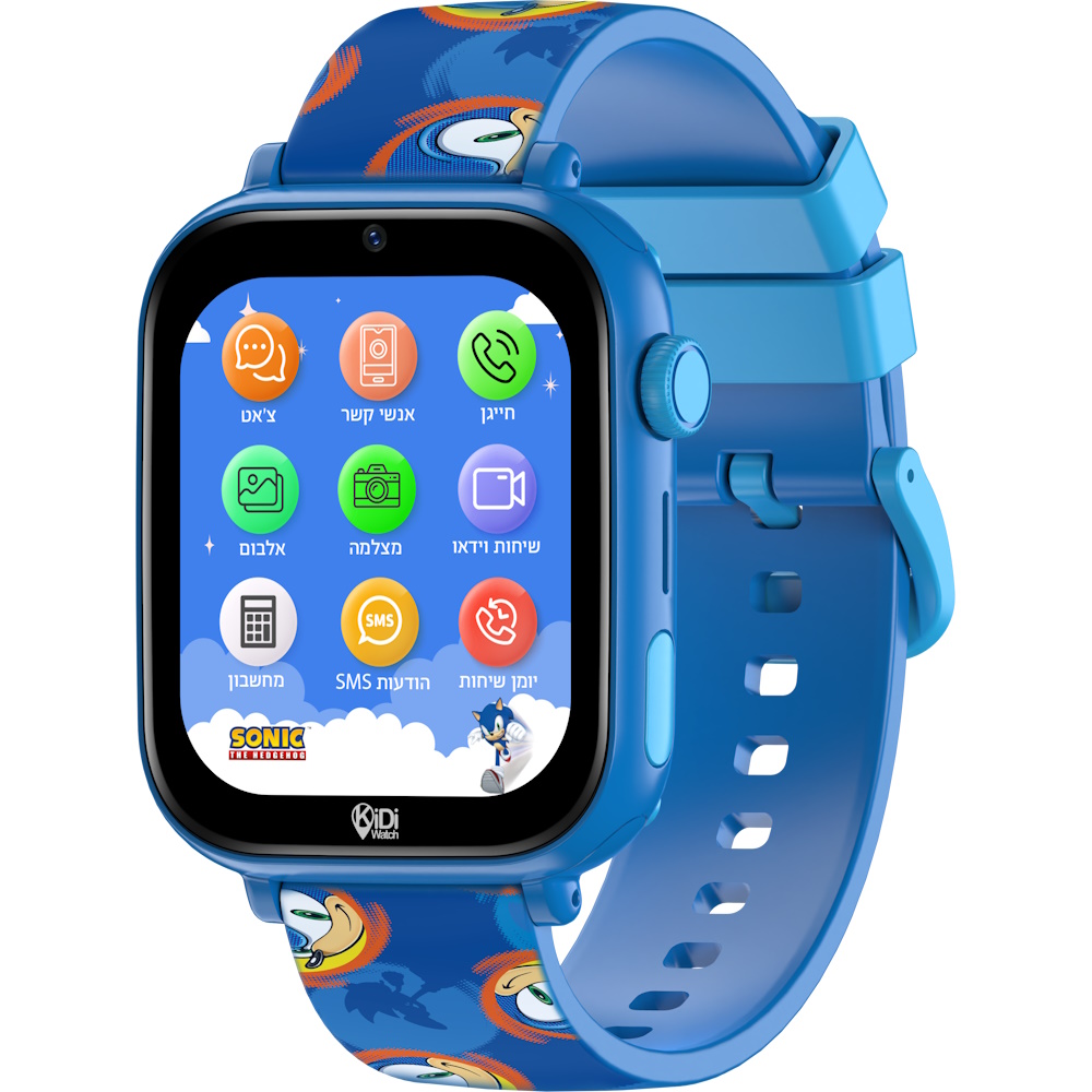 שעון חכם לילדים כולל סים מובנה Kidiwatch &lrm;סוניק 4G