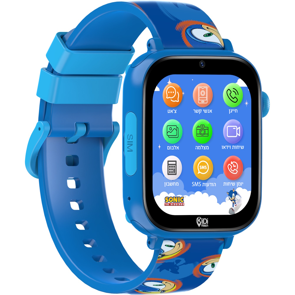 תמונה של שעון חכם לילדים כולל סים מובנה kidiwatch
