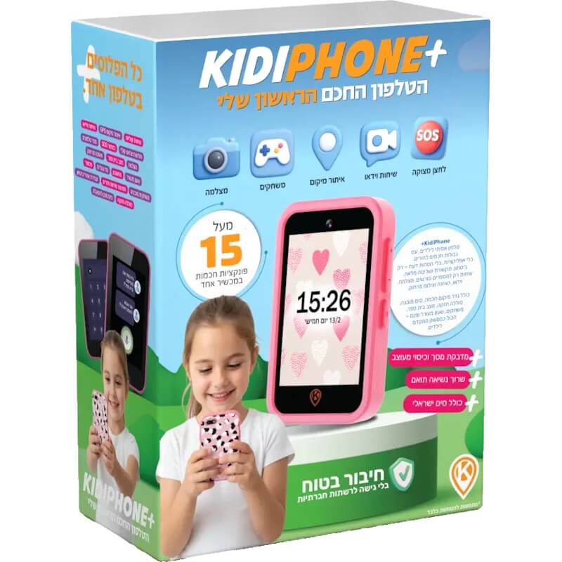 טלפון חכם לשמירה על הילדים 2.8 kidiphone