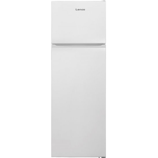 מקרר מקפיא עליון 313 ליטר Lenco &lrm;LRE-E347WH