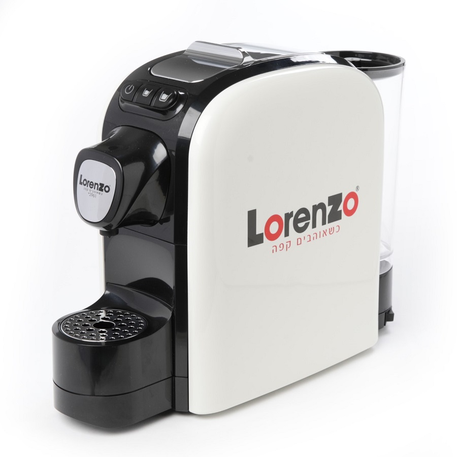 espresso machine שחור lorenzo