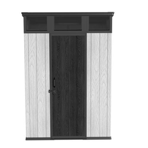 תמונה של מחסן פלסטיק kingcenter pent 6x4