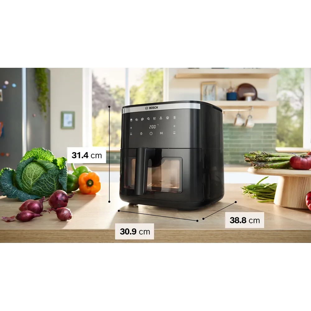 סיר טיגון דיגיטלי ללא שמן - 7.2 ליטר bosch