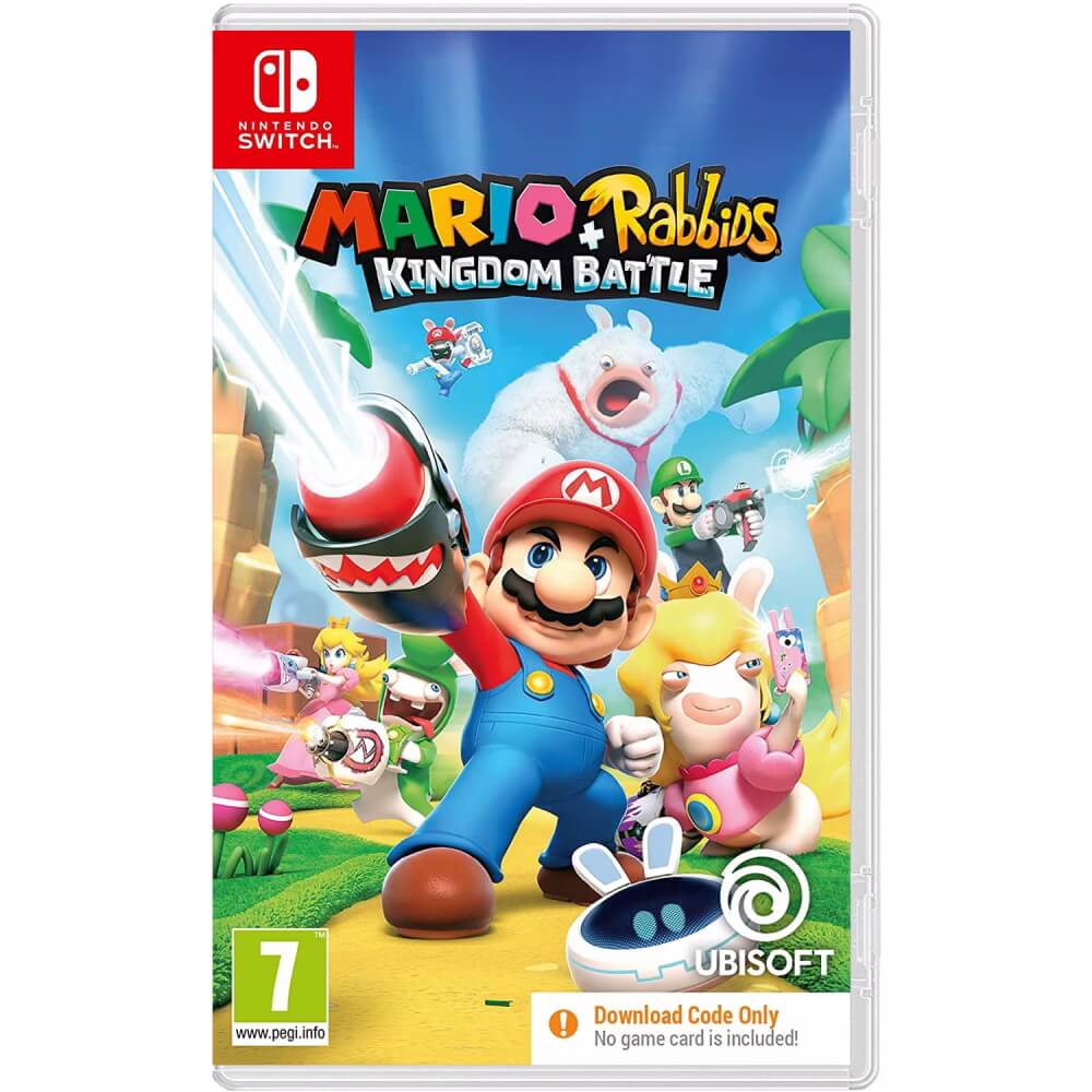 משחק Mario + Rabbids Kingdom Battle (קוד דיגיטלי באריזה) לקונסולת Nintendo Switch &lrm;02477866EU