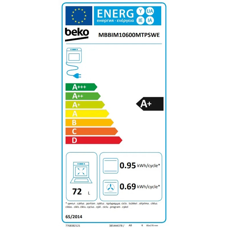 תווית אנרגיה - mbbim10600mtpswe beko
