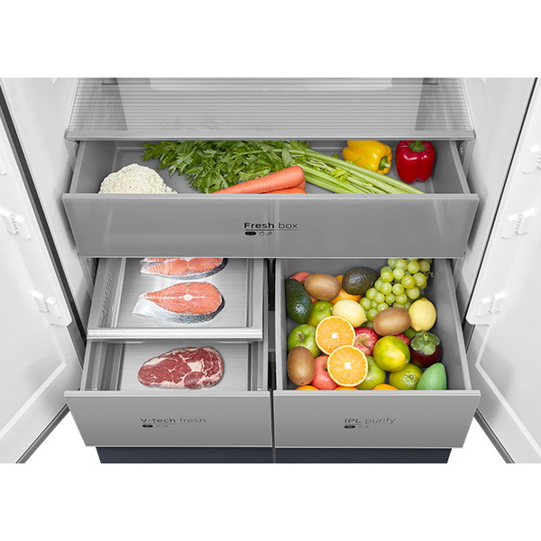 insta fit mdrm706bil70 - נירוסטה מושחרת midea