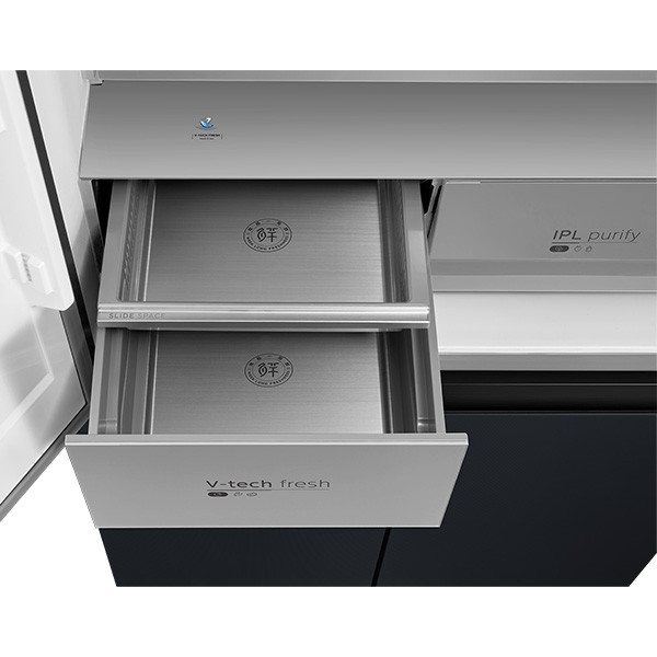 תמונה של מקרר 4 דלתות - 515 ליטר midea