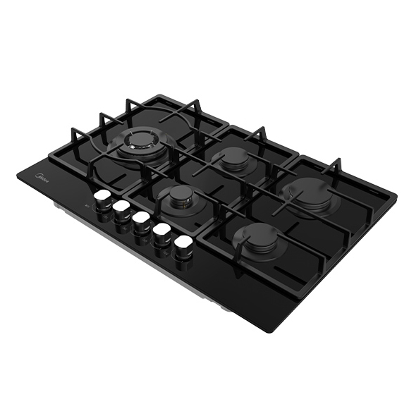 כיריים גז 5 מבערים - 51 סמ midea