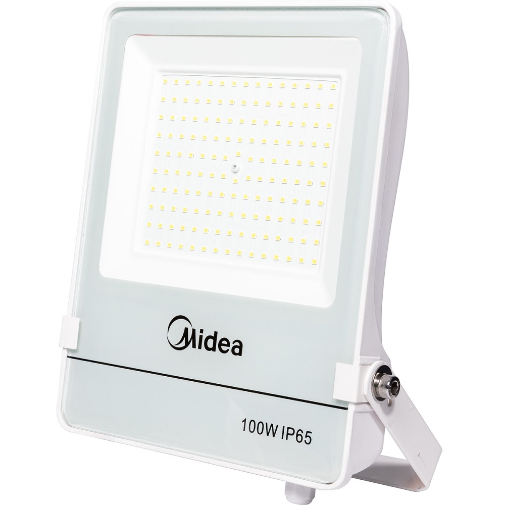 פנס הצפה 100W - אור יום Midea &lrm;ML-FLF100W65-02C-DL-W