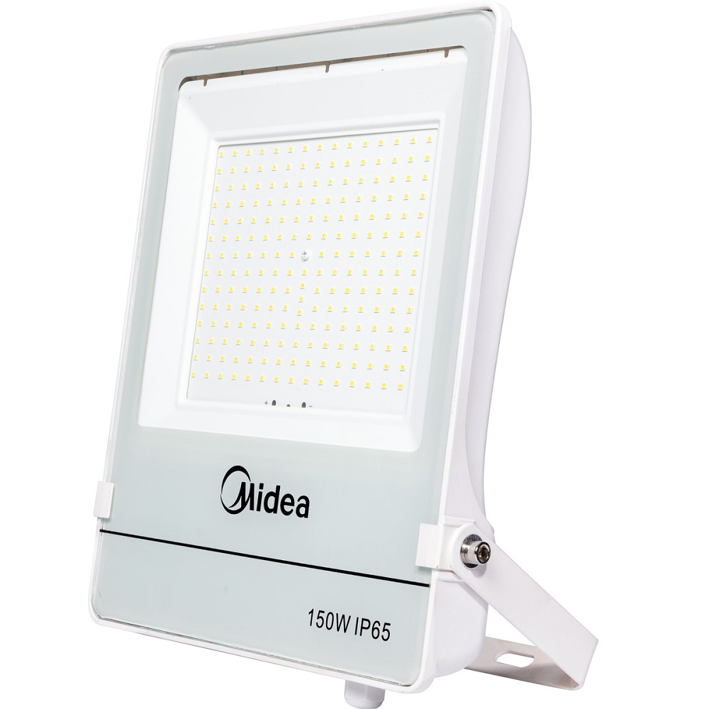 פנס הצפה 150W - אור חם Midea &lrm;ML-FLF150W30-02C-WW-W
