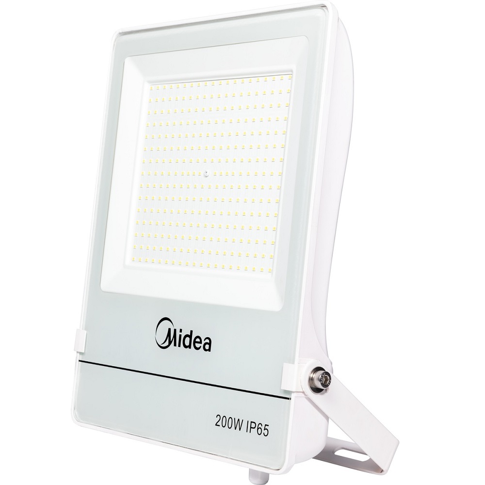 פנס הצפה 200W - אור חם Midea &lrm;ML-FLF200W30-02C-WW-W
