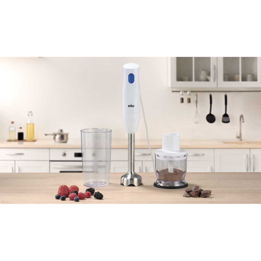 בלנדר מוט כולל אביזרים braun 1000w