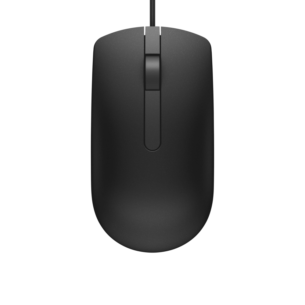 עכבר חוטי Dell &lrm;MS116 שחור