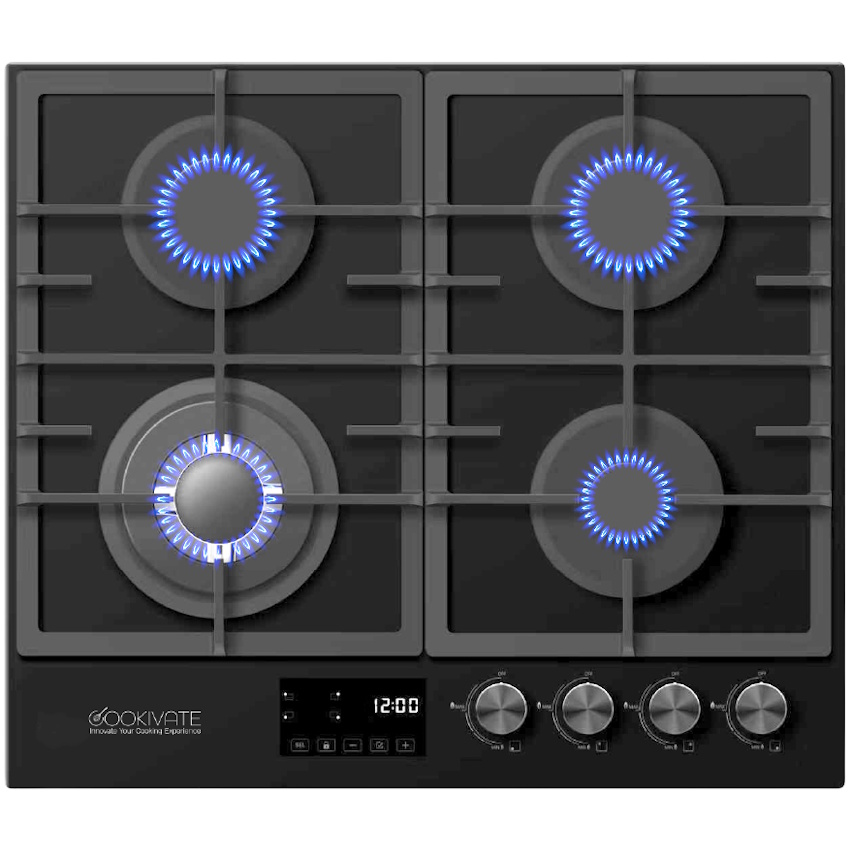 כיריים גז - 4 להבות COOKIVATE &lrm;MultiHob Gen II