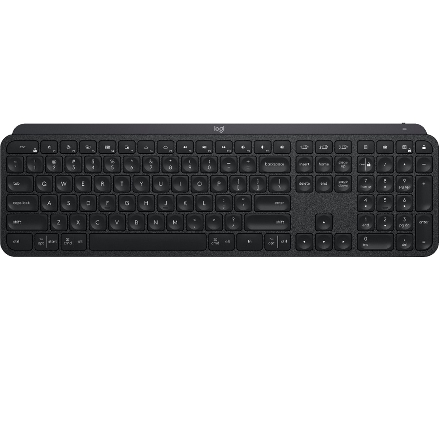 מקלדת אלחוטית מוארת Logitech &lrm;MX Keys