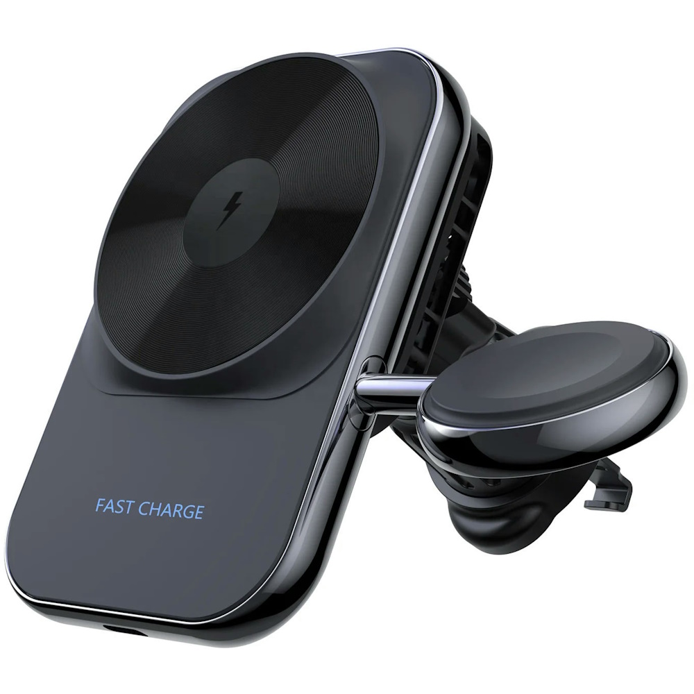 מטען אלחוטי מגנטי לרכב ל-iPhone ו-Apple Watch כולל קירור DNA Comfort &lrm;MagCharge Duo S15