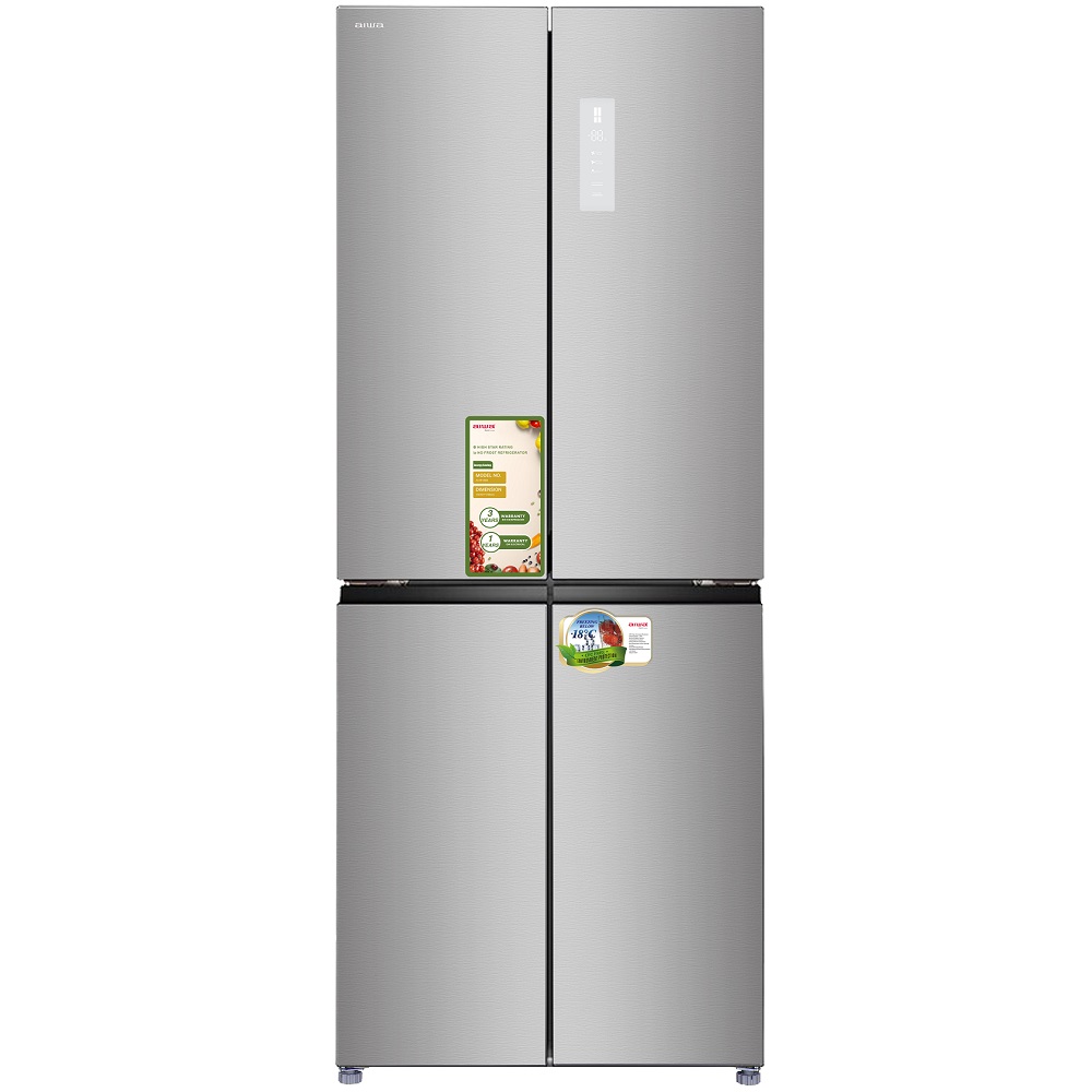 מקרר 4 דלתות - 450 ליטר Aiwa &lrm;NF5500 - נירוסטה
