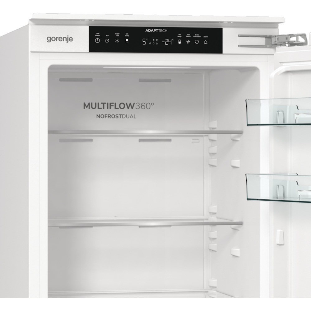 מקרר אינטגרלי מקפיא תחתון - 252 ליטר gorenje