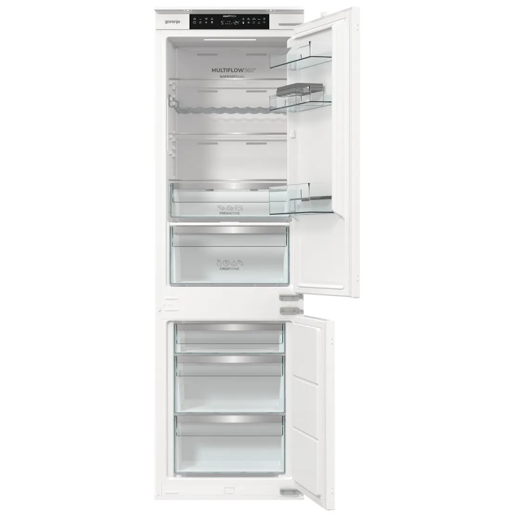 מקרר אינטגרלי מקפיא תחתון - 252 ליטר Gorenje &lrm;NRKI517E62WF