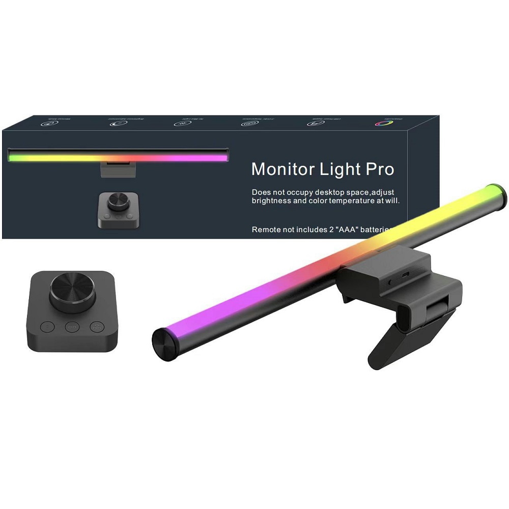 תאורה חכמה RGB למסכי מחשב DNA comfort &lrm;Monitor Light Pro