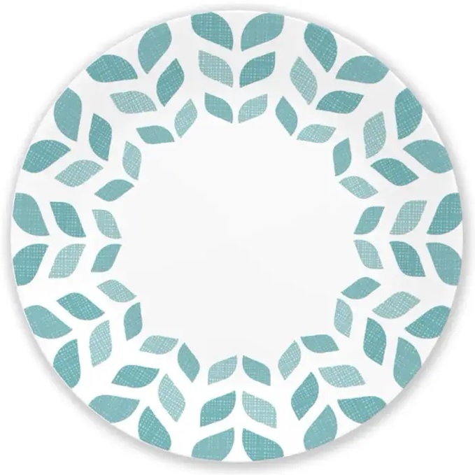תמונה של סט צלחות 48 חלקים ל-16 סועדים corning by corelle