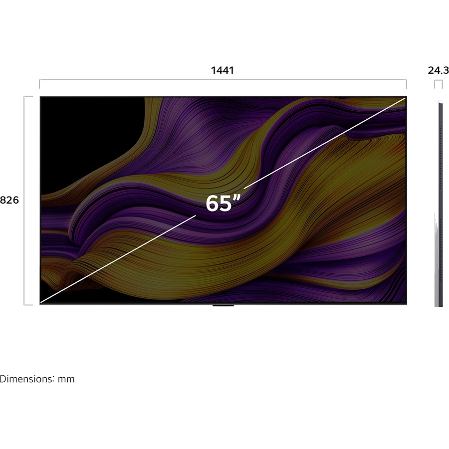 טלוויזיה חכמה 65 oled 4k ‏lg