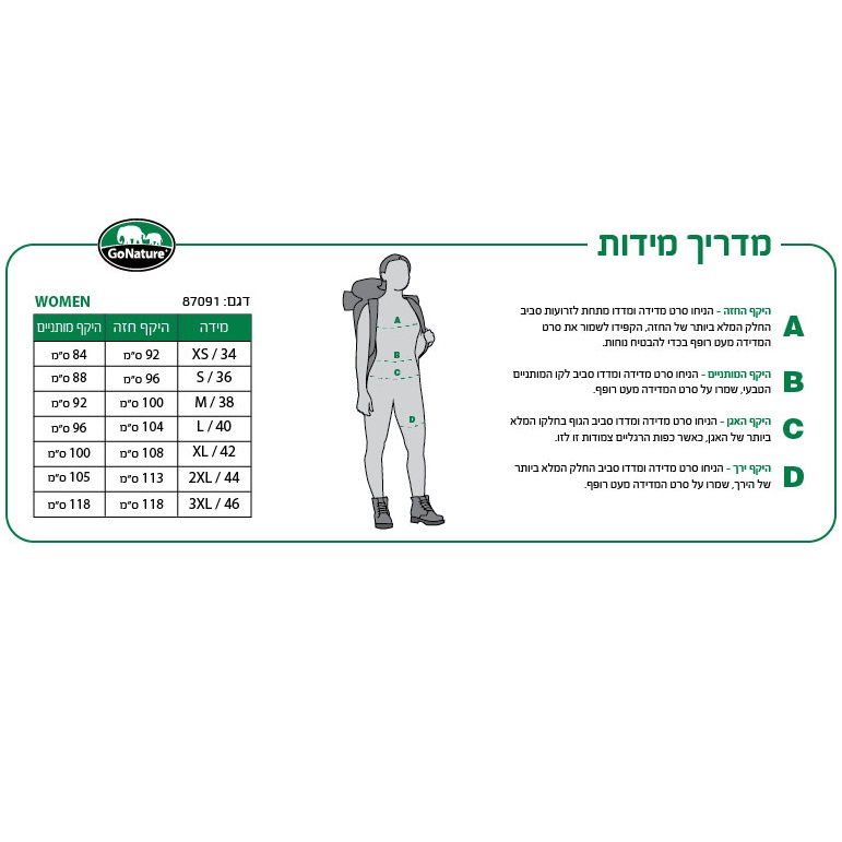 panda שחור 38 go nature